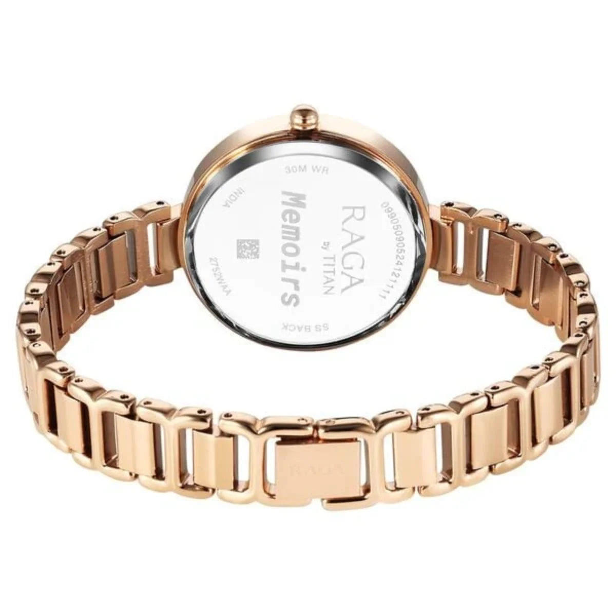 Titan Raga Memoirs Quartz Analog Burgundy Dial Women Watch 2752WM01