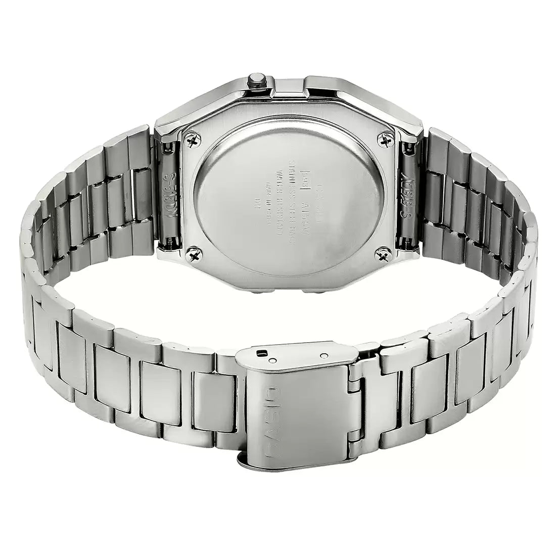 Casio VINTAGE COLLECTION A-158WA-1Q Silver Digital Watch Unisex - D011
