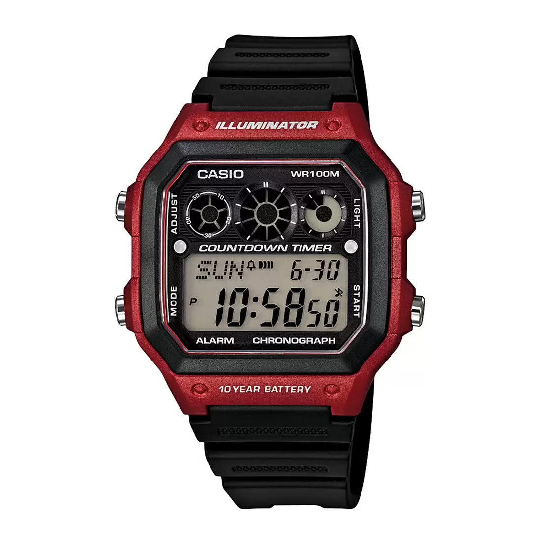 Casio YOUTH AE-1300WH-4AVDF - D108 Black Digital - Unisex Watch