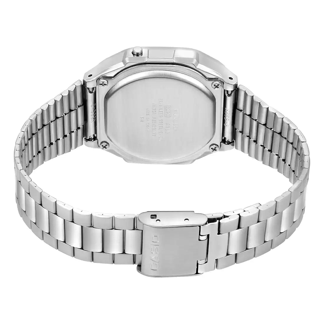Casio VINTAGE COLLECTION A168WA-1WDF - D131 Silver Digital - Unisex Watch