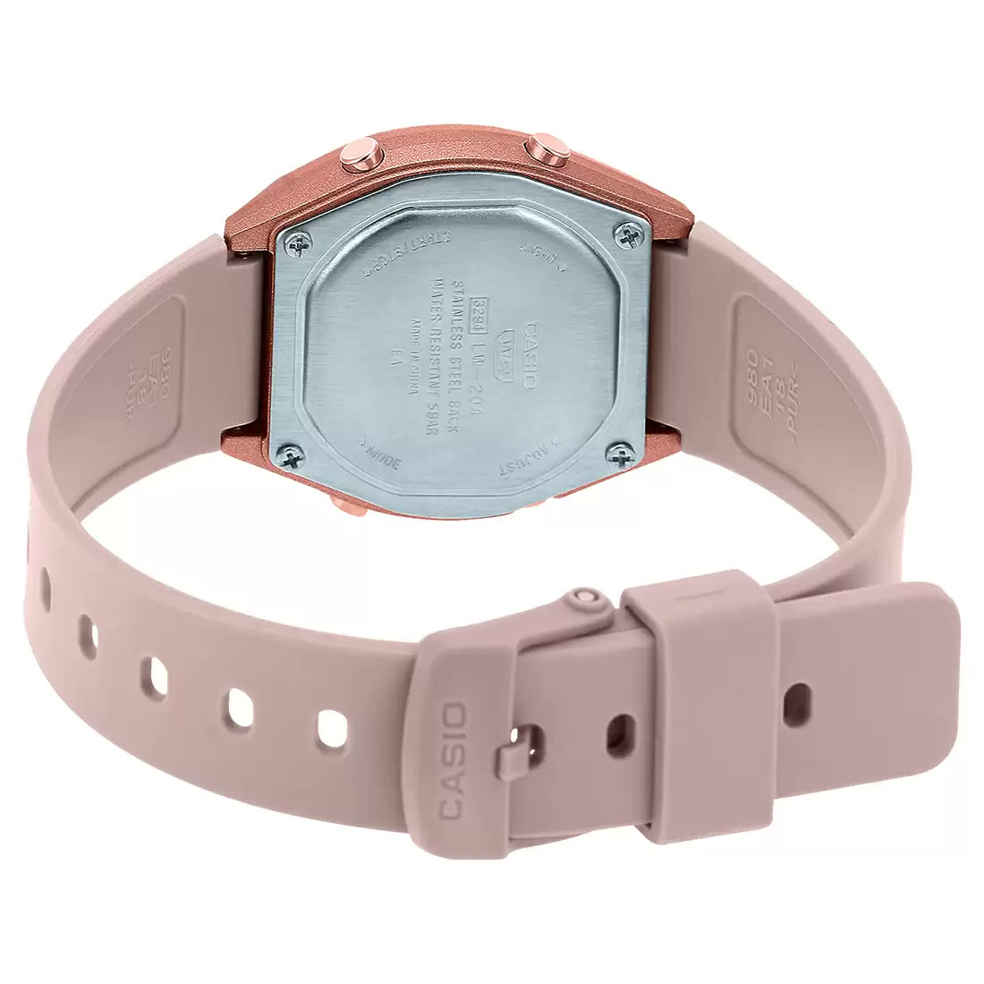 Casio D213 VINTAGE COLLECTION LW-204-4ADF Pink Digital Watch
