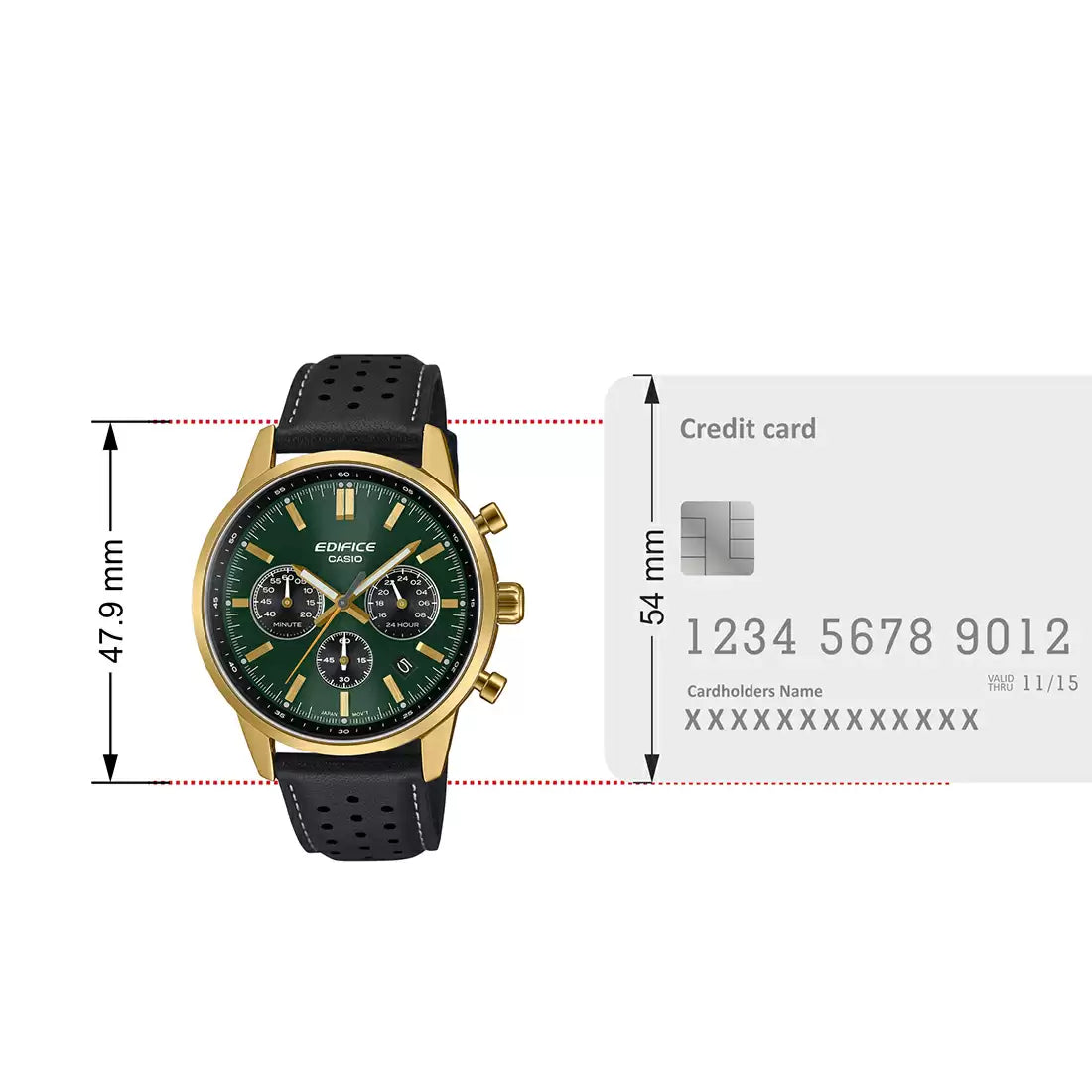 Casio ED658 EDIFICE EFR-575CL-3ADF Analog Men's Watch
