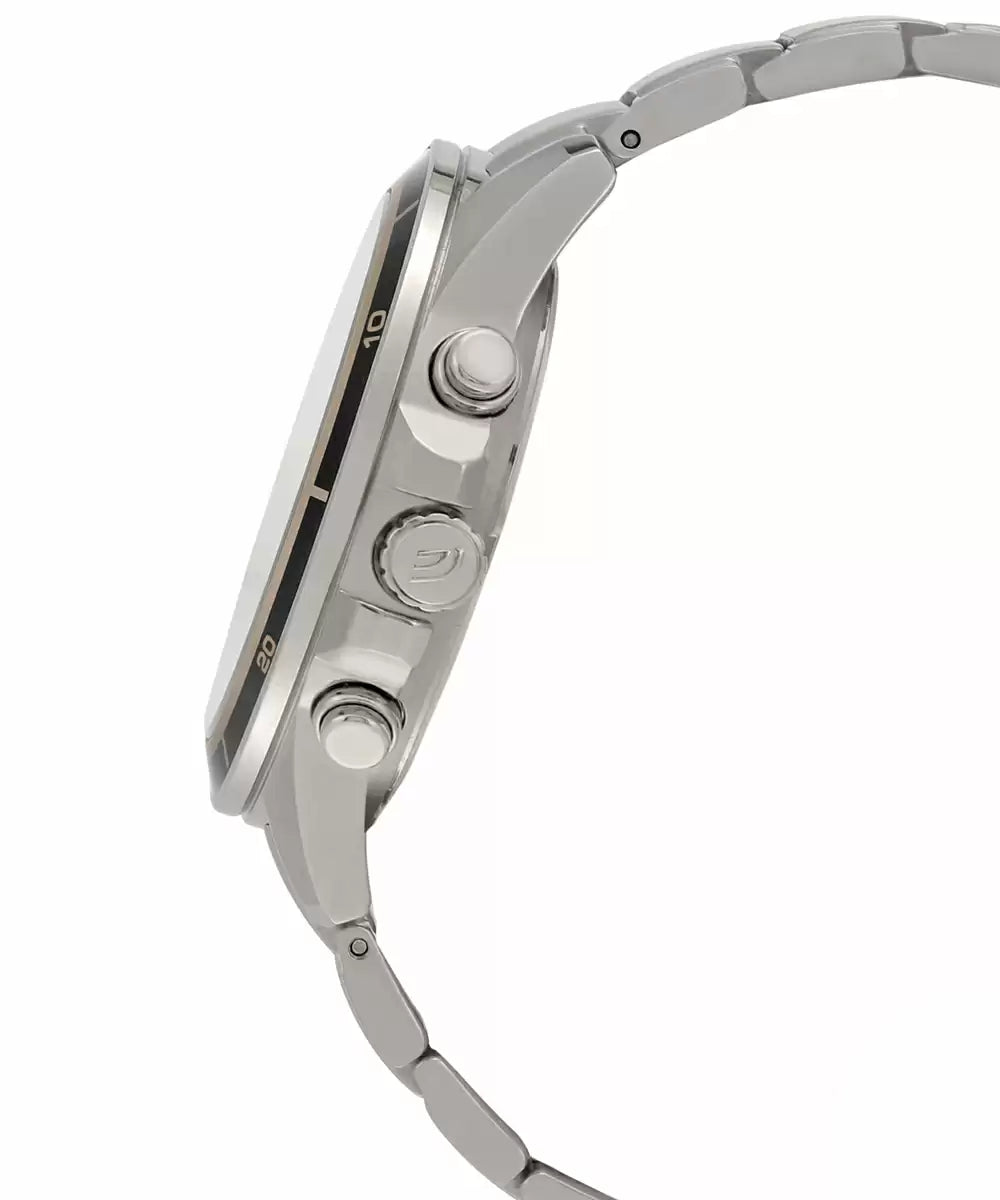 EX093 | CASIO Edifice Silver Chronograph - Men's Watch
