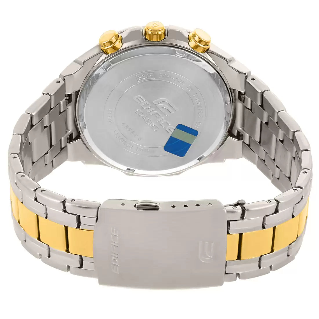 CASIO EX189 Edifice Two-Tone Chronograph Analog - Men's Watch