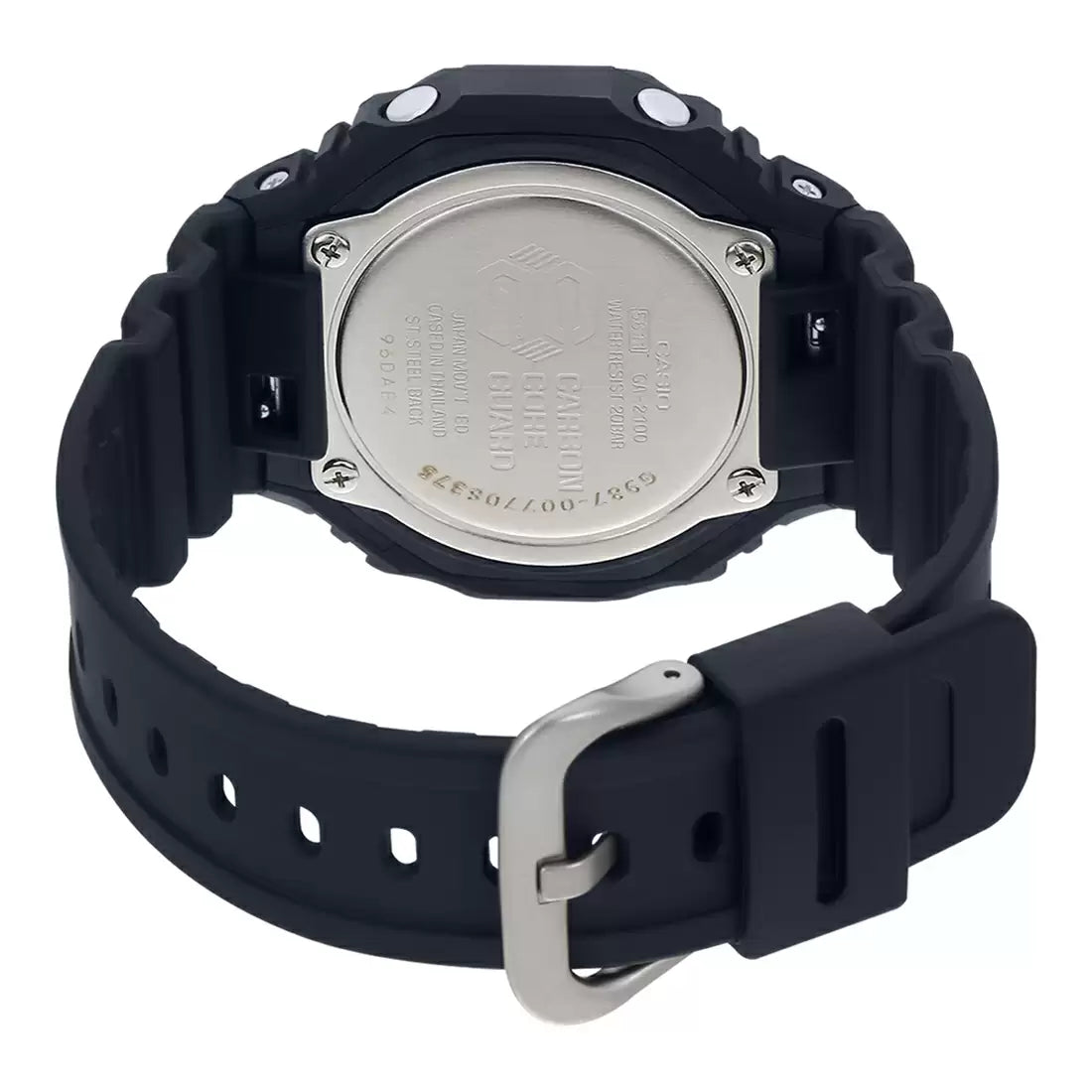 G-SHOCK GA-2100-1A1DR Black Carbon Core Guard Men's Watch - G987