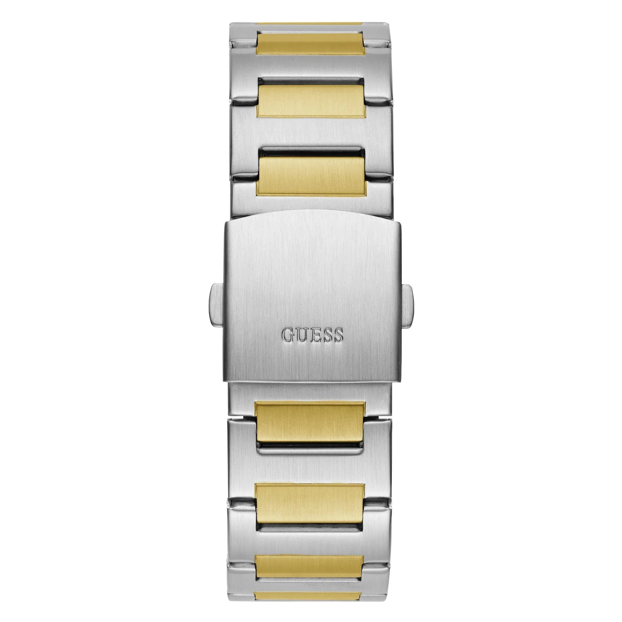 GUESS Jet Green Dial Two-Tone Men's Watch GW0795G1