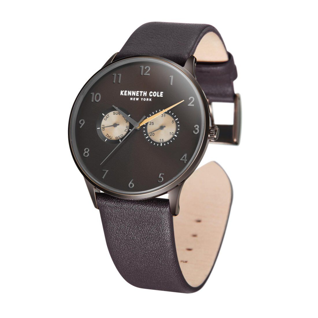 Kenneth Cole Multifunction Brown Dial Watch for Men NEKCWGF2221302MN