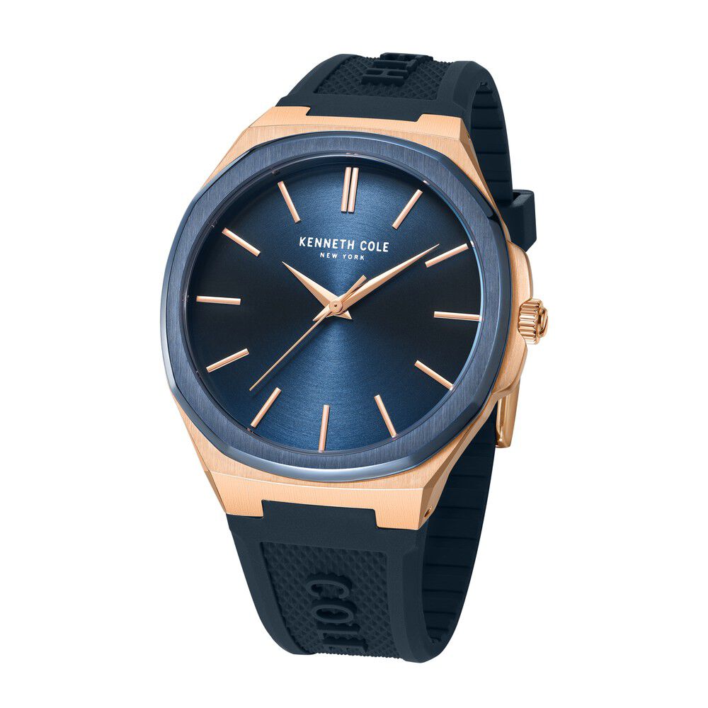 Kenneth Cole Blue Dial Quartz Analog Watch for Men-NTKCWGM2233803MN