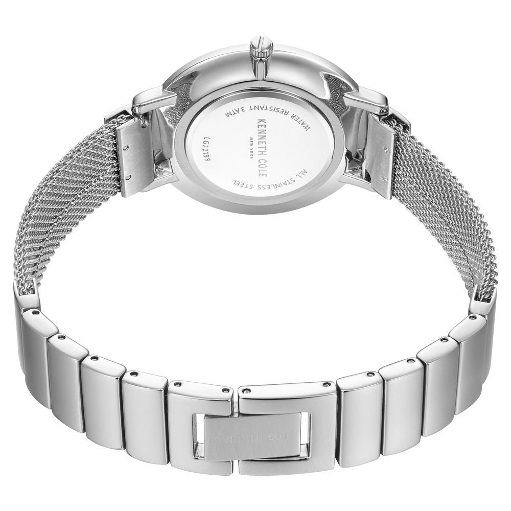 Kenneth Cole Quartz Analog Silver Dial Stainless Steel Strap Watch for Women NEKCWLG2219901LD