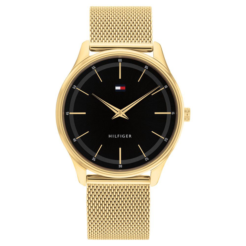 Tommy Hilfiger Men Black Dial Analog Watch NDTH1710469