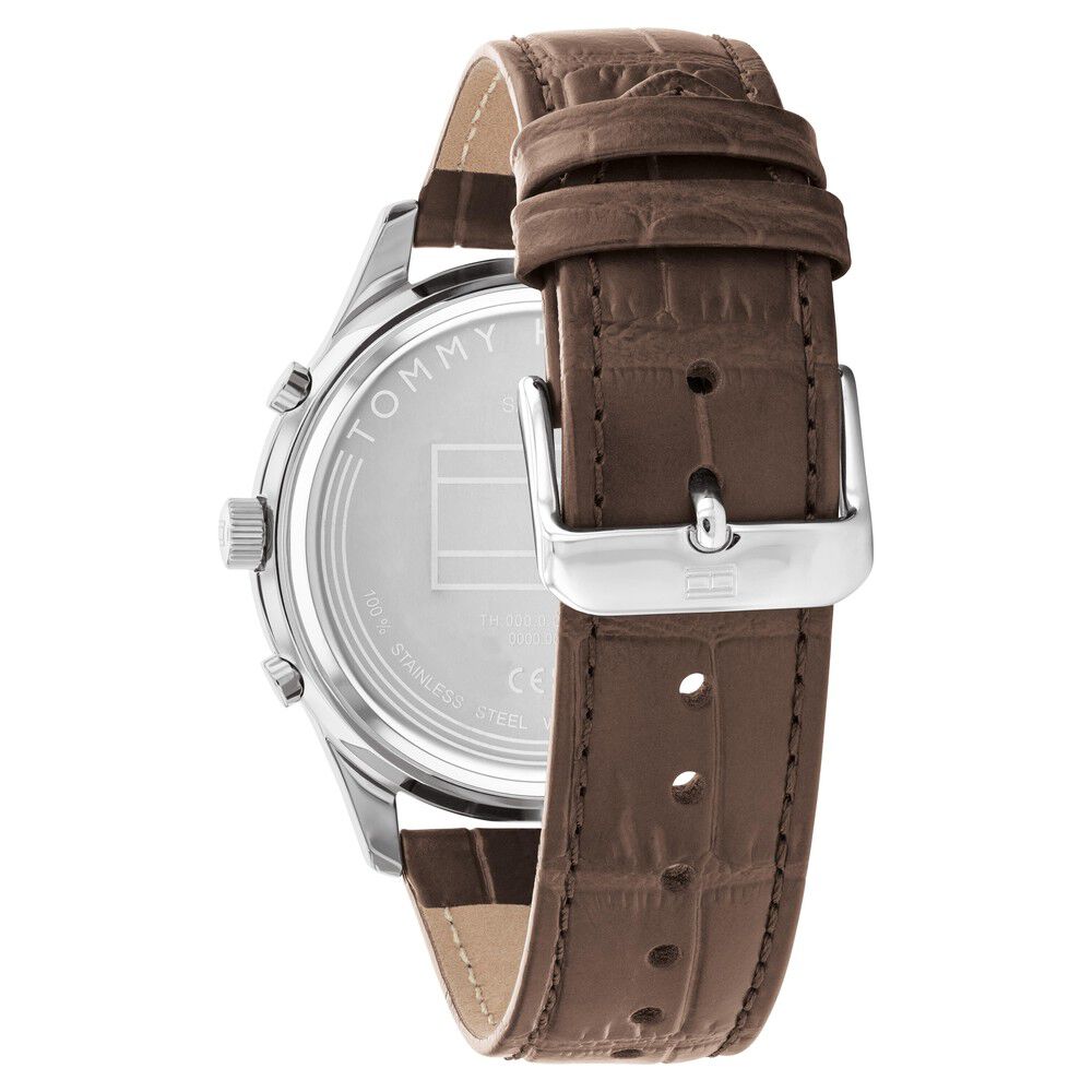 Tommy Hilfiger Silver Dial Quartz Analog Watch for Men NETH1710501