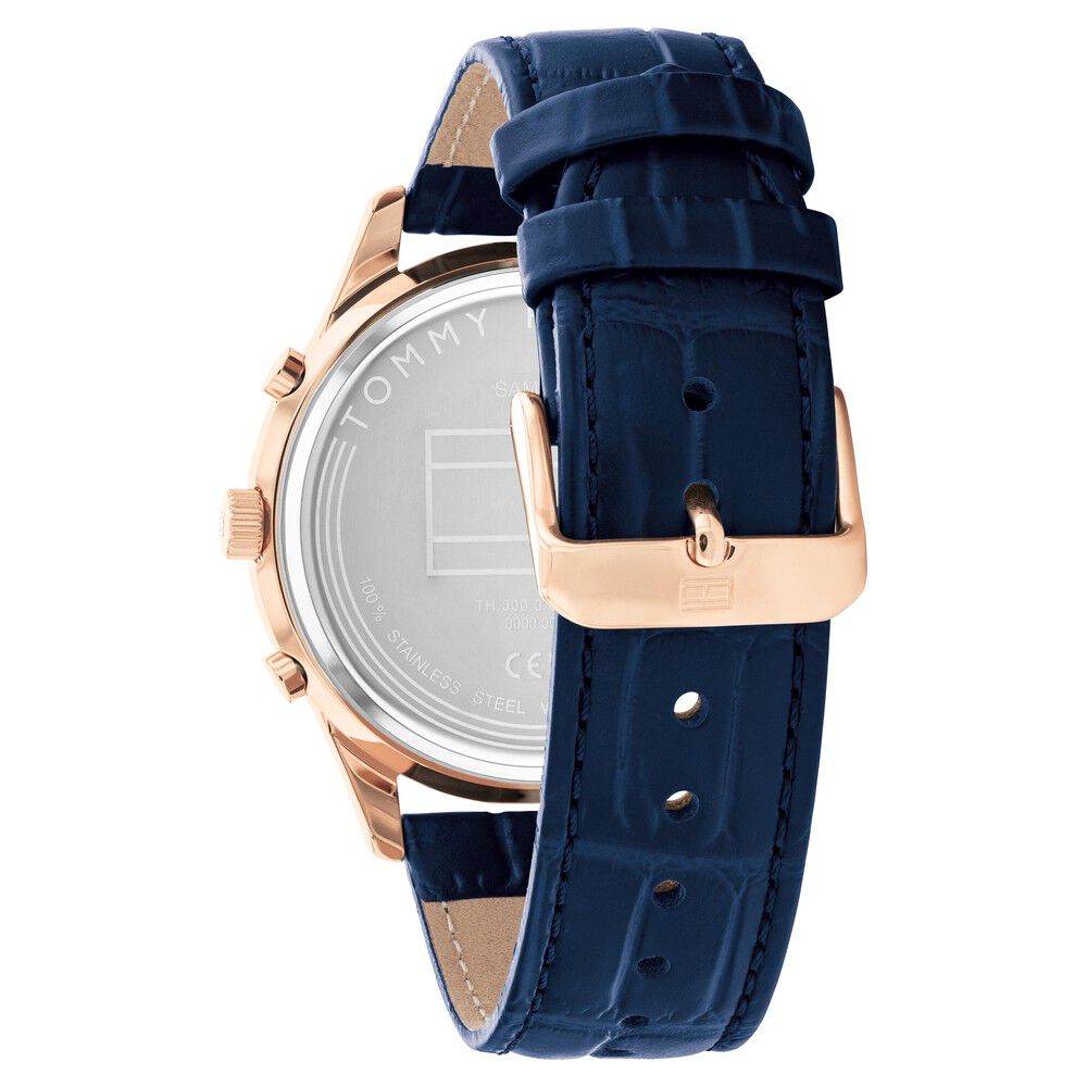 Tommy Hilfiger Blue Dial Quartz Analog Watch for Men NETH1710503