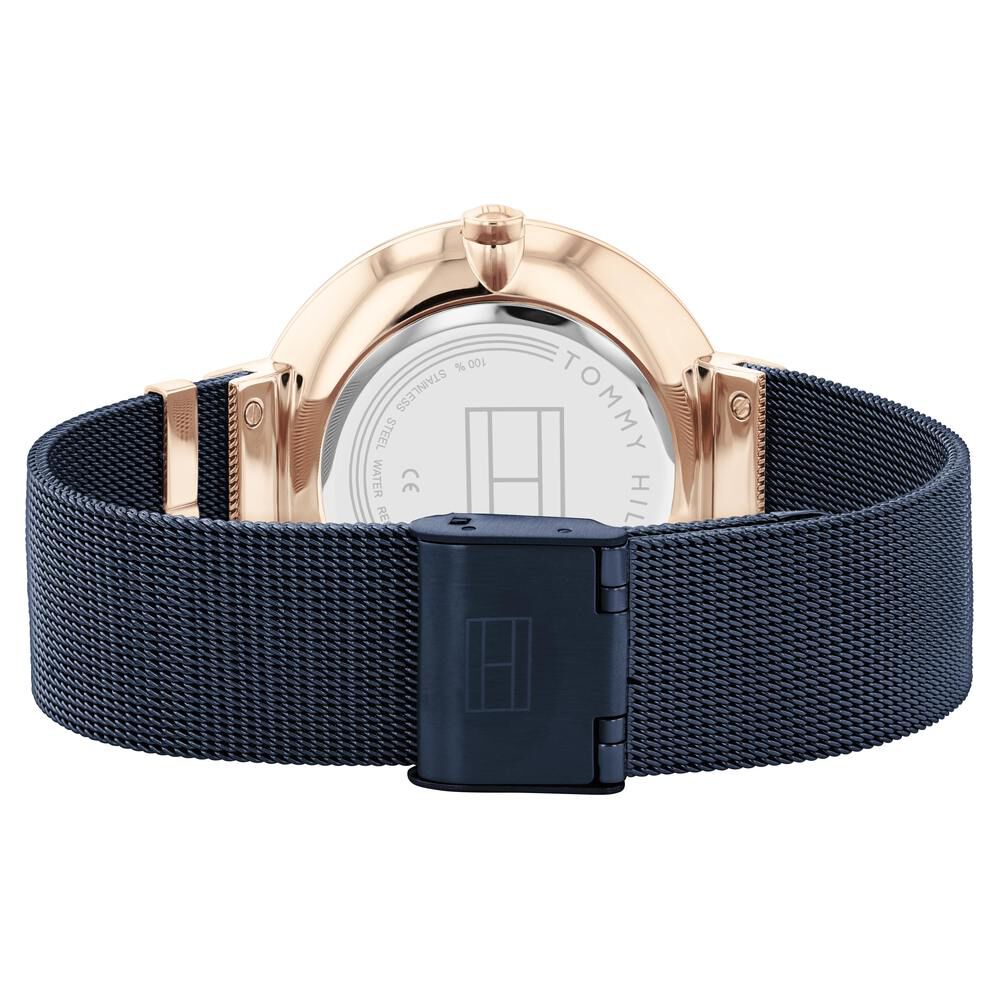Tommy Hilfiger Quartz Analog Blue Dial Stainless Steel Strap Watch for Women TH1782541
