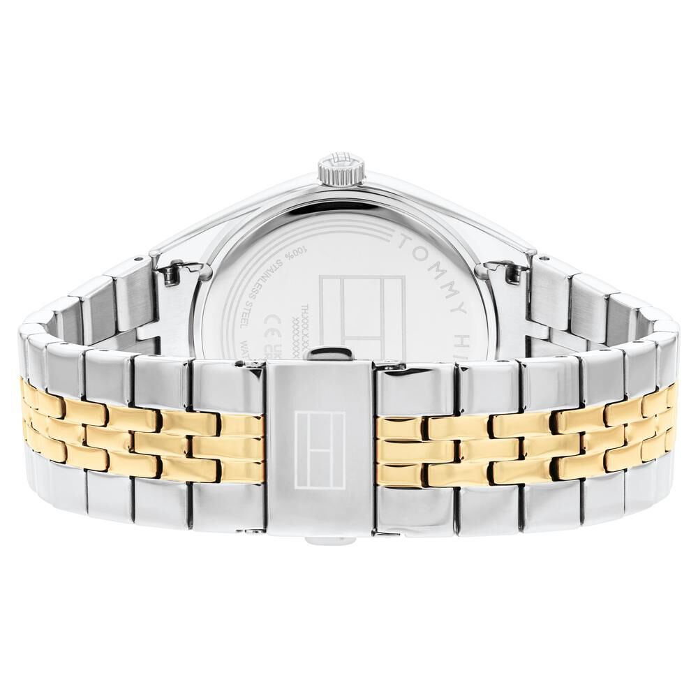 Tommy Hilfiger Quartz Analog with Date Black Dial Stainless Steel Strap Watch for Women TH1782591