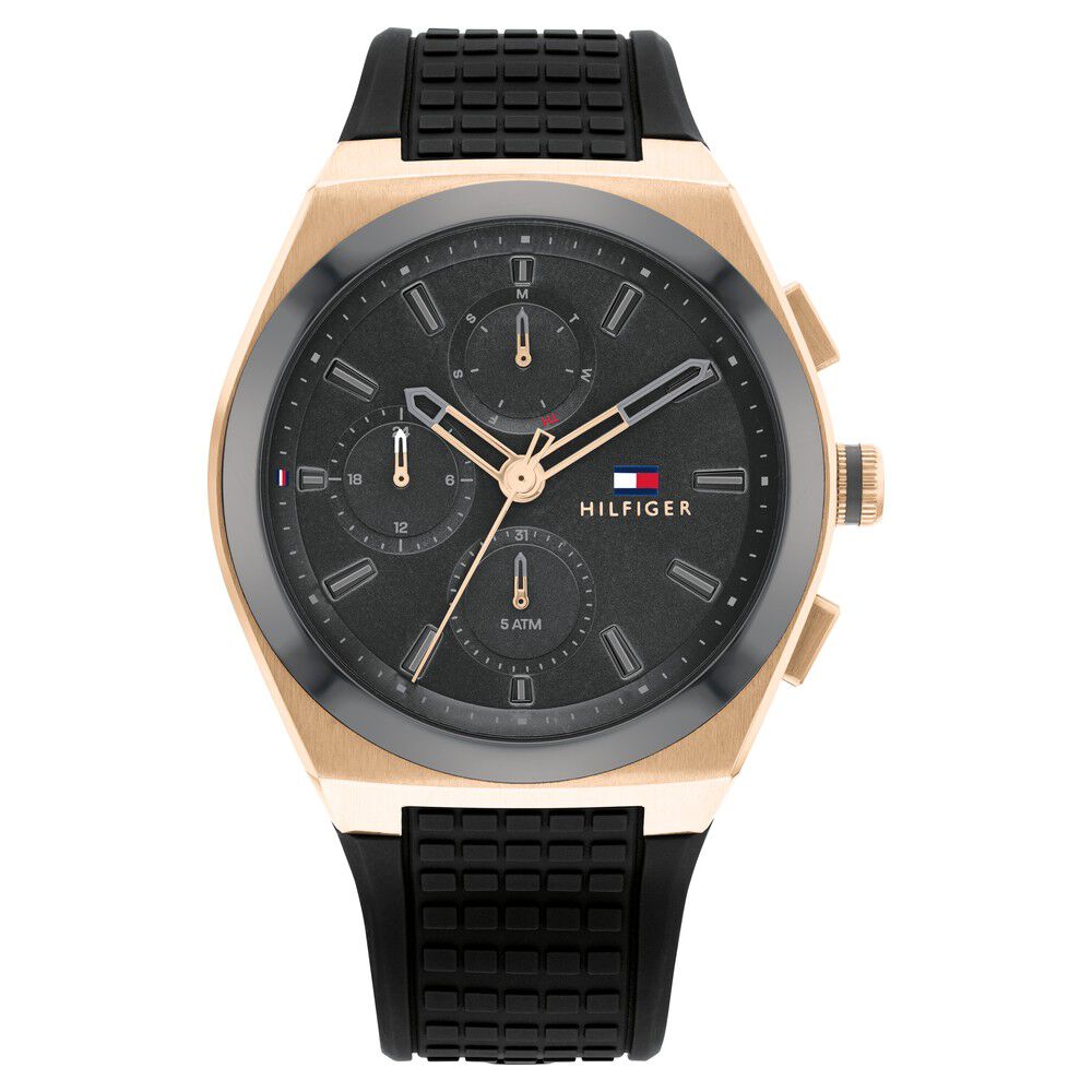Tommy Hilfiger Grey Dial Quartz Multifunction Watch for Men NDTH1791931