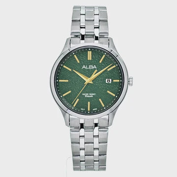 ALBA Green Marble Dial Men's Watch AS9R29X1