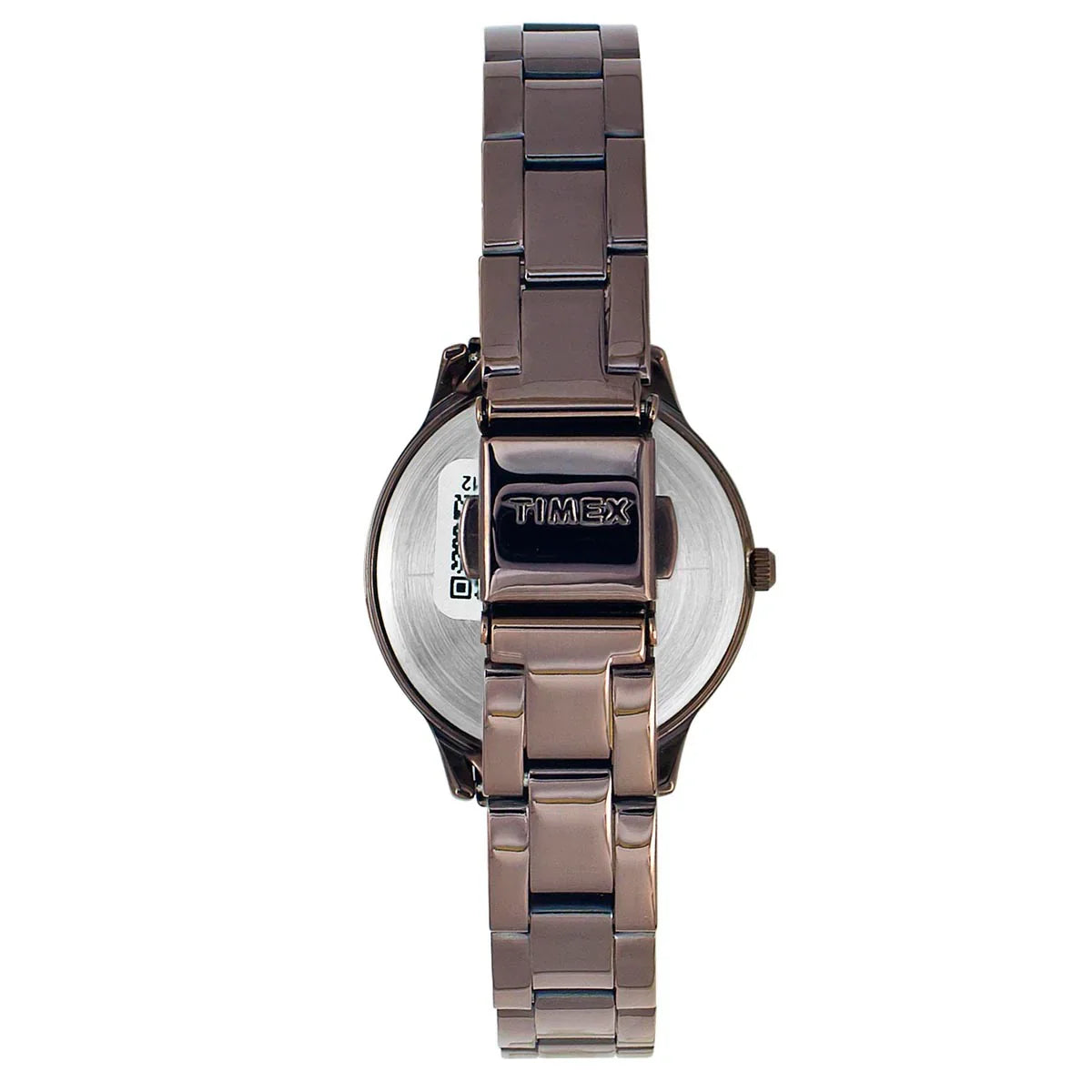 Timex Fashion Women's Brown Dial Round Case Watch - TW000T632